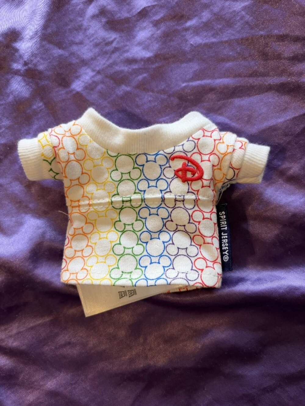 Disney NuiMOs Pride Collection 2022 Spirit Jersey USED
